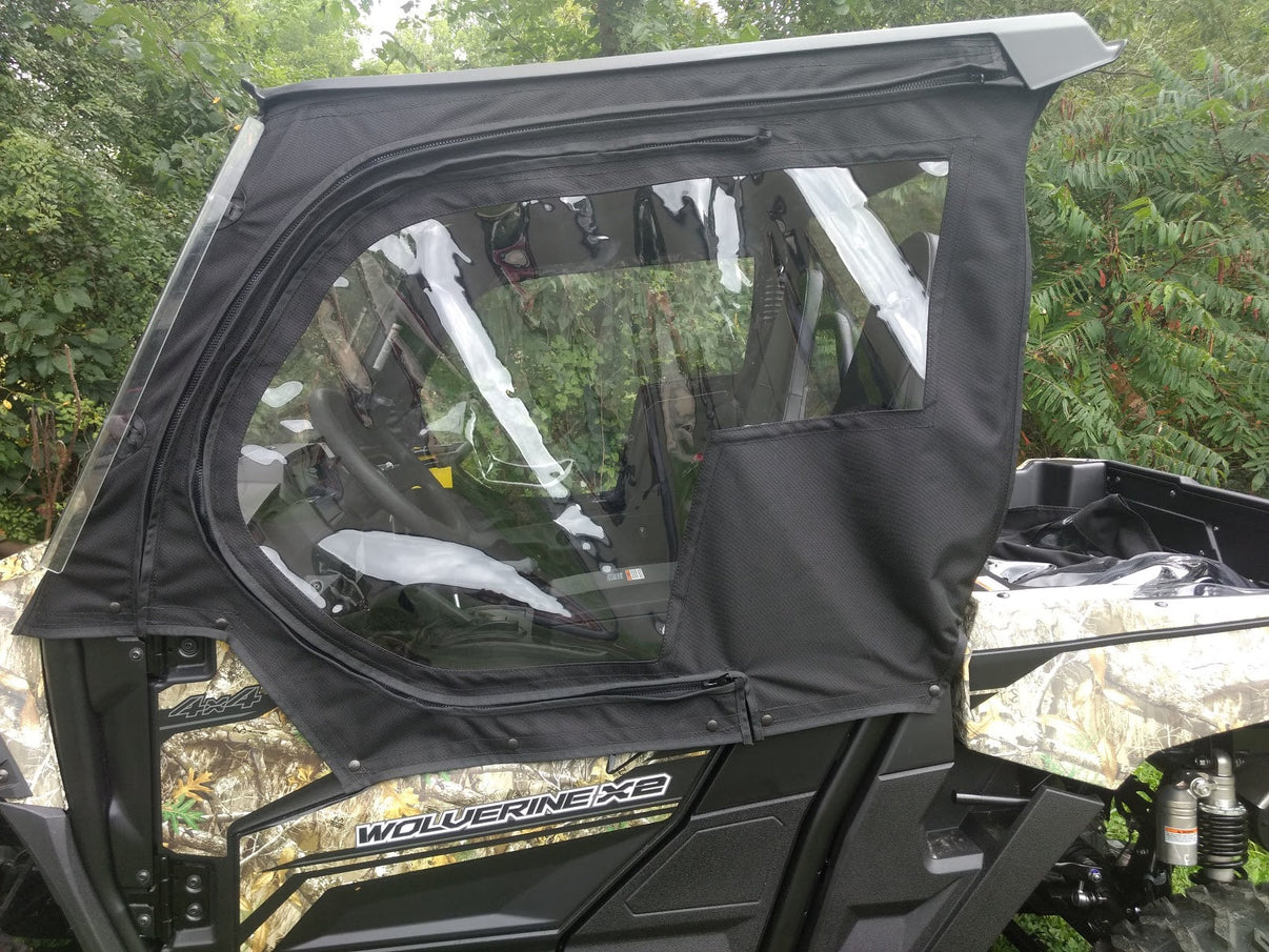 2019 Yamaha Wolverine X2 Crew Cab 2 Door Utv Full Soft Cab Enclosure - Side X Side Enclosures