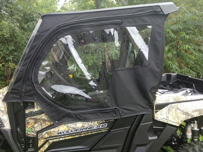 2019 Yamaha Wolverine X2 Crew Cab 2 Door Utv Full Soft Cab Enclosure - Side X Side Enclosures