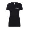 UTV Stereo Women's Signature T-Shirt with Silver Logo | UTVS-A-SHIRT-W-BLK