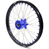 KKE 21"&18" Enduro Dirtbike Wheels For YAMAHA YZ125 YZ250 YZ250F YZ450F Blue Nipples