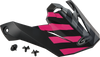 Visor W/Screws Fame Mx 86 Matte Black/Pink/Silver
