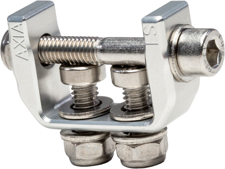 Flat Surface Mounting Clamp Chrome