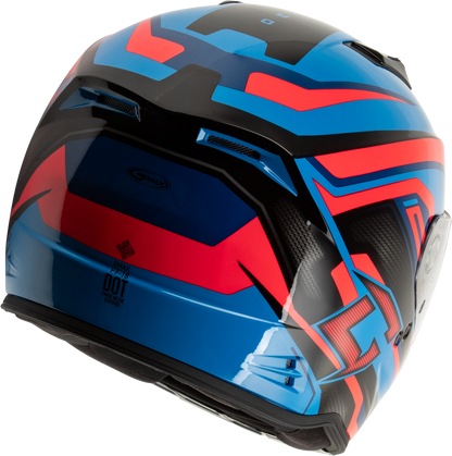 Ff 18 Drift Helmet Black/Blue/Red Xl