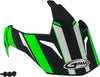 Visor W/Screws Vertical Gm 11 Black/Hi Vis Green