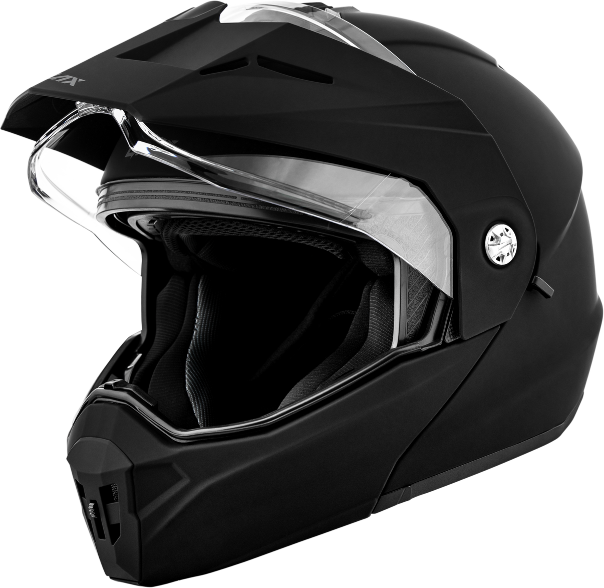 Md 74 Solid Helmets Matte Black 3x