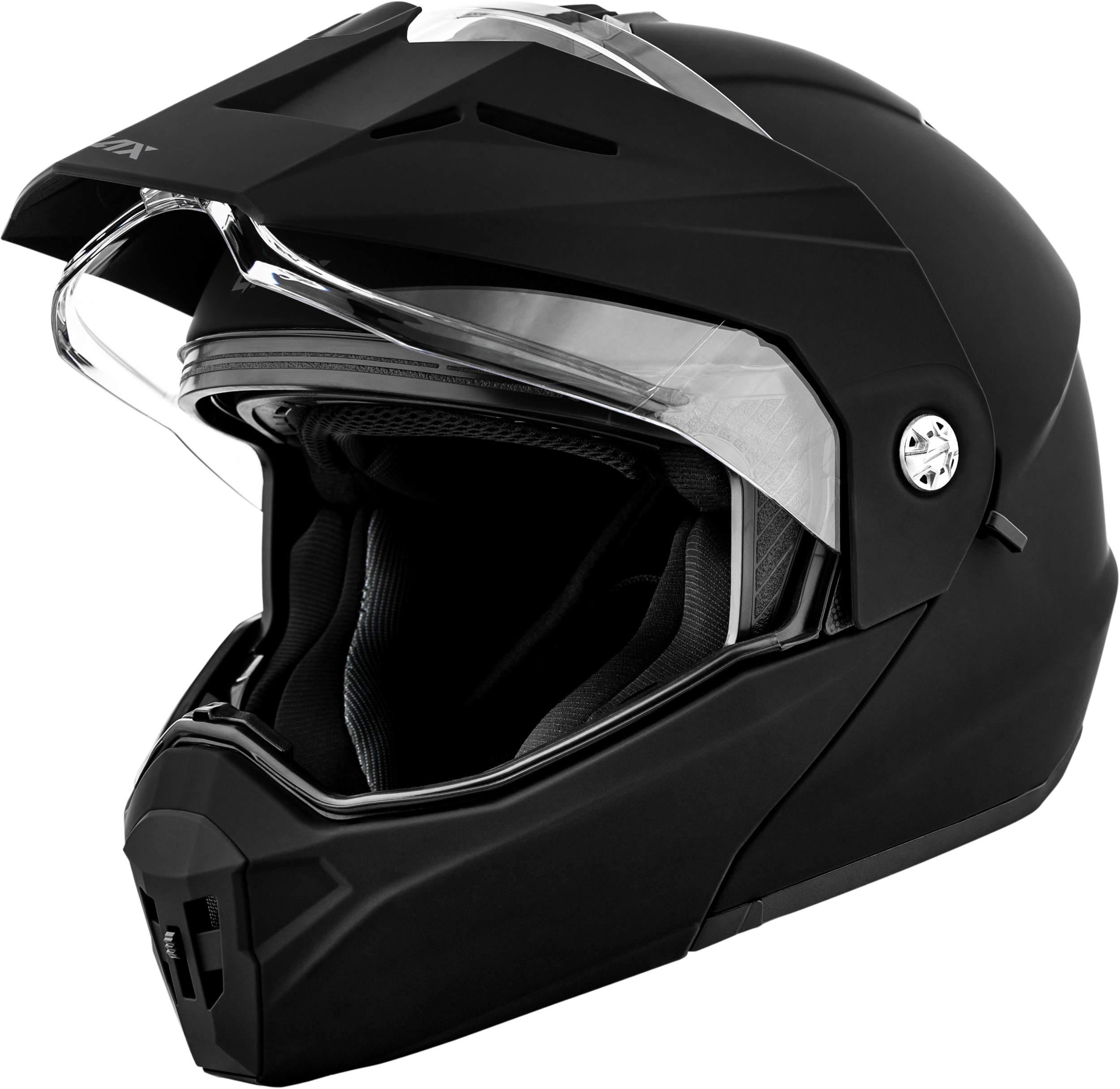 Md 74 Solid Helmets Matte Black 3x