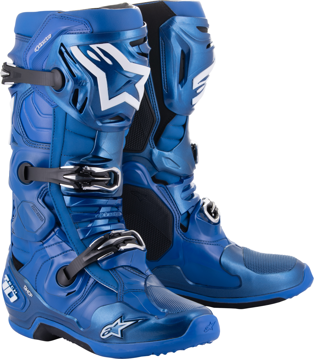Tech 10 Boots Blue/Black Sz 8