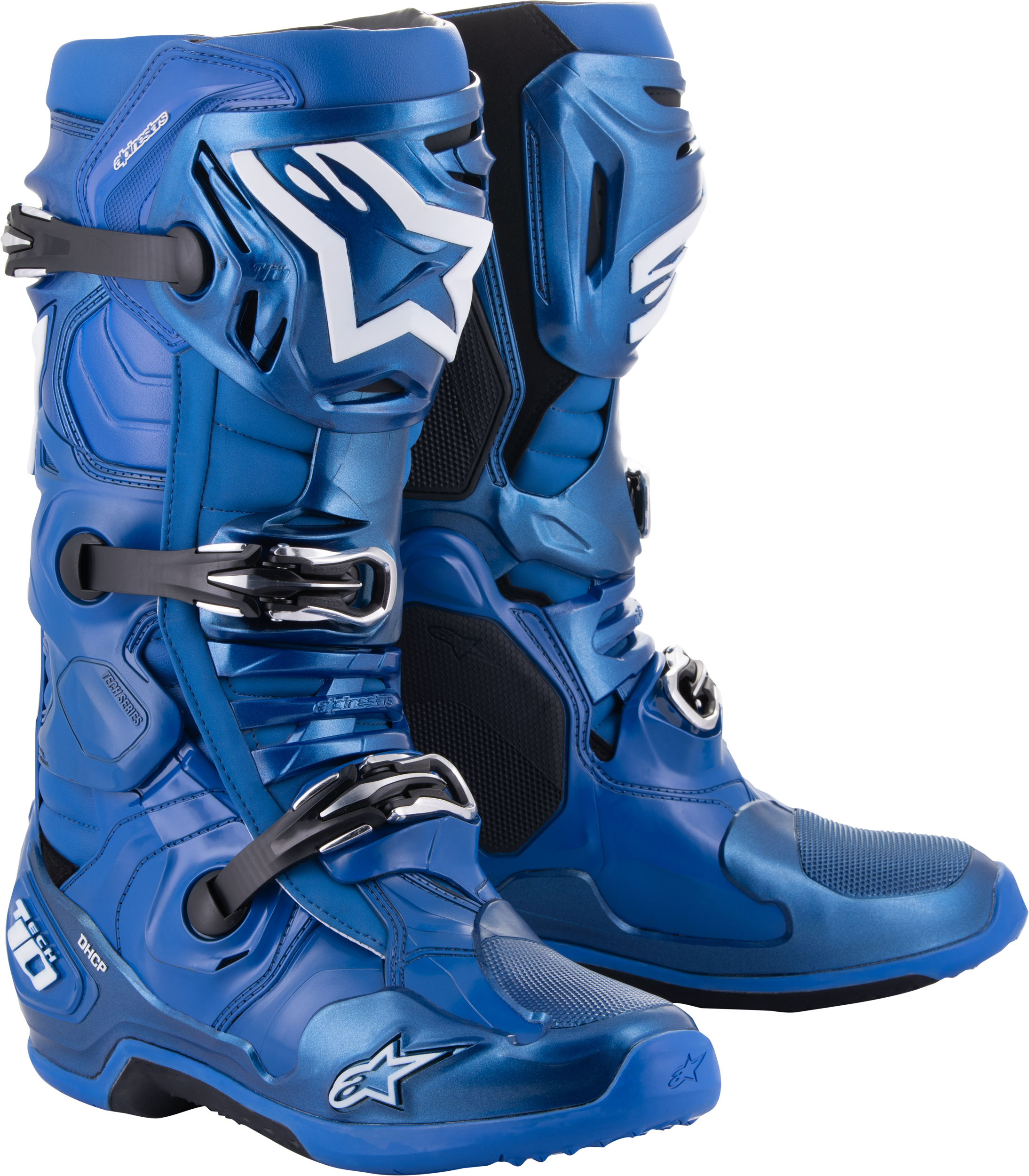 Tech 10 Boots Blue/Black Sz 9