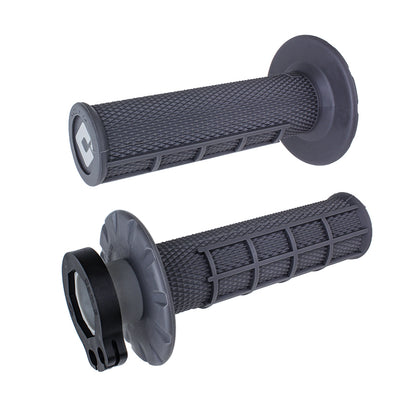 Half Waffle Lock On Grip Graphite