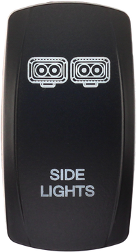 Dash Switch Rocker Face Side Litghts