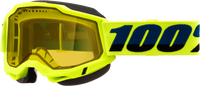 Accuri 2 Snowmobile Goggle Neon Yellow W/ Yellow Lens