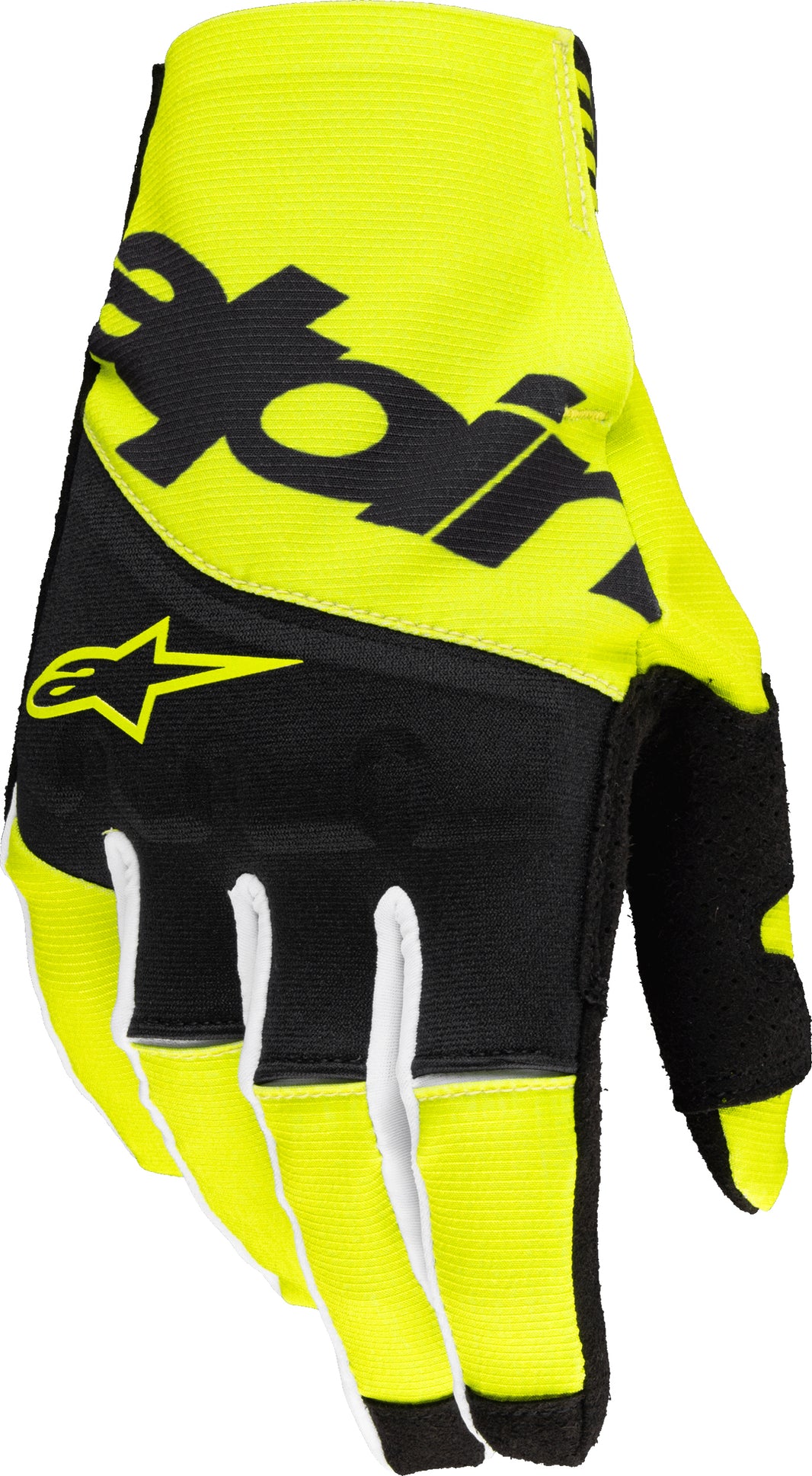 Techstar Gloves Black/Yellow Fluo Md
