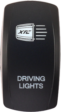 Dash Switch Rocker Face Driving Lights