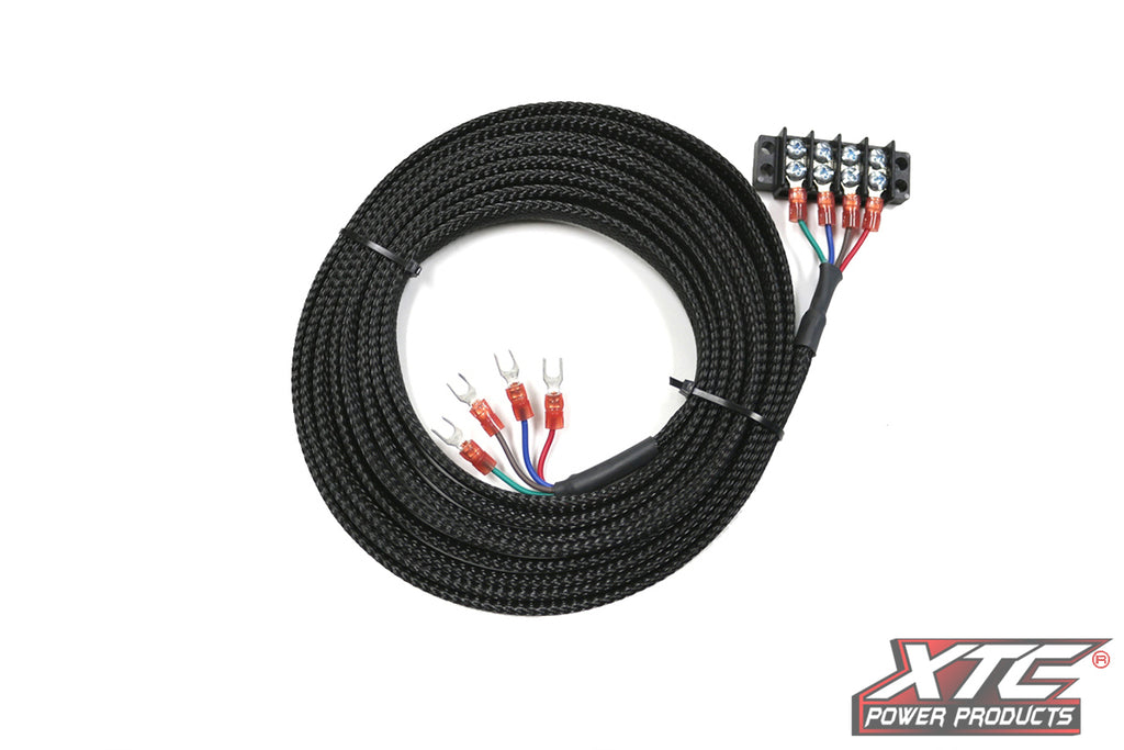XTC Power Products 11' Wire Harness With 4 Wire Terminal Strip - PCS-E11-4