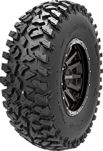 Fuel UNIT 15x7 +10mm Maxxis Rampage Fury kit