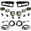 Baja Designs 21-22 Ford Bronco w/Steel Bumper S2 SAE Sportsmen Fog Pocket Light Kit - Amber