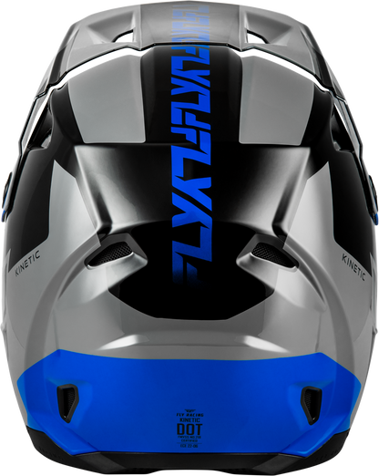 Kinetic Crest Helmet Grey/Black/Blue Xs