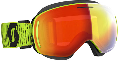 Lcg Evo Snowcross Goggle Yellow Enhancer Red Chrome