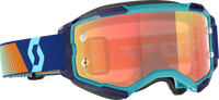 Fury Goggle Royal Blue/Org Orange Chrome Works
