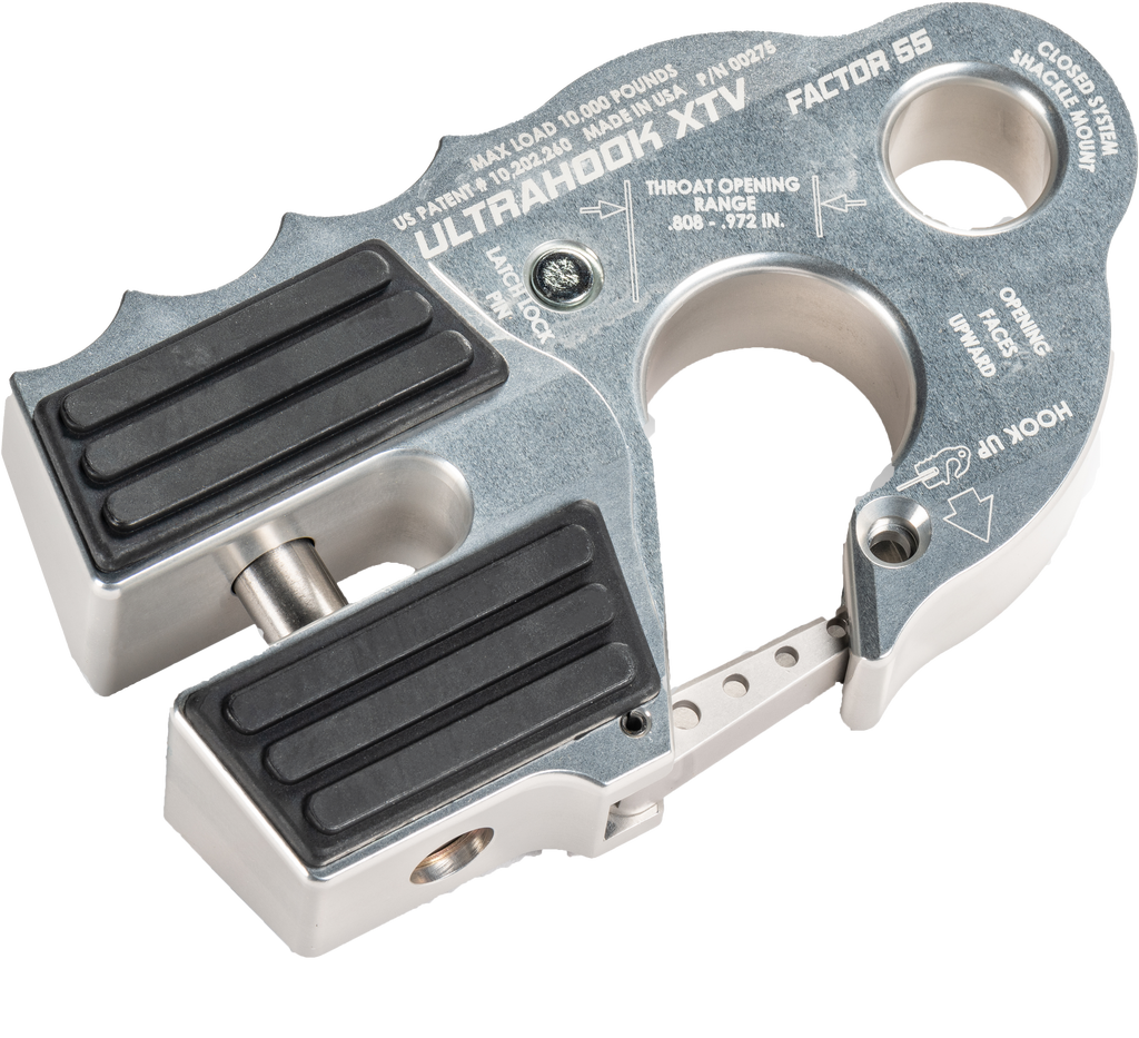 Ultrahook Xtv Winch Shackle Mount Silver