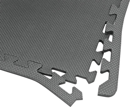 Performance Tool W88988 Shop Floor Mats - 12 Piece Interlocking Set