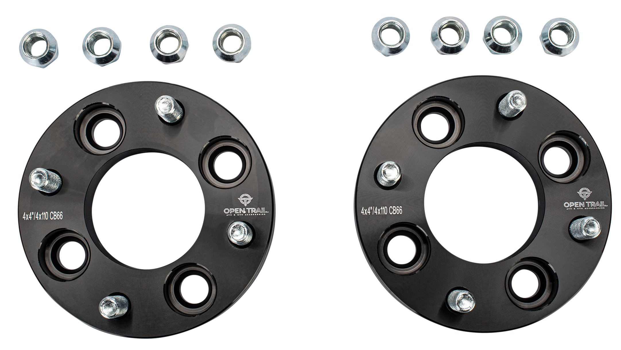Wheel Spacer Adapter 1" 4/4 To 4/110 12mm X 1.5mm