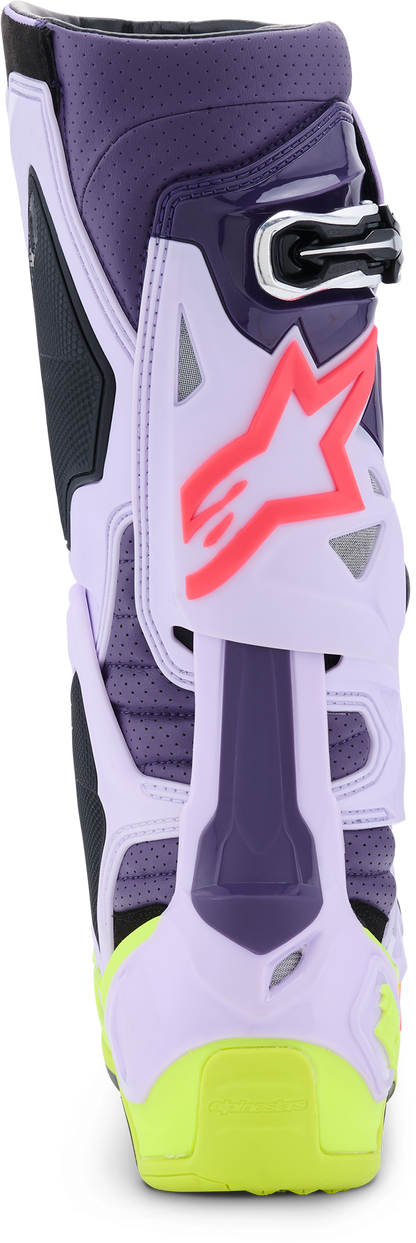 Tech 10 Supervented Purp/Ylw Fluo/Diva Pink 12