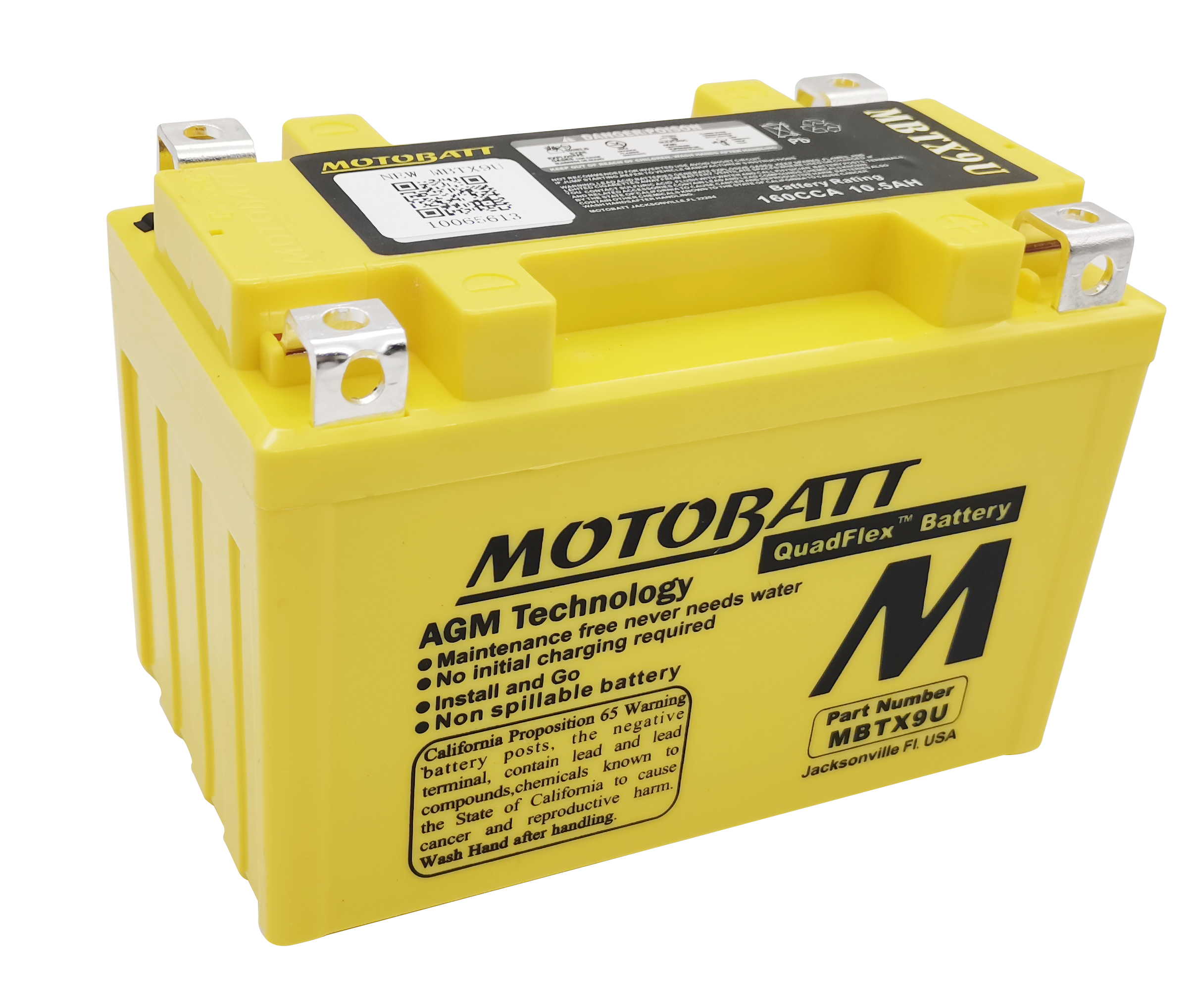 Battery Mbtx9u Sealed Factory Activated