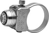 Led Rechargeable Dome Light Silver
