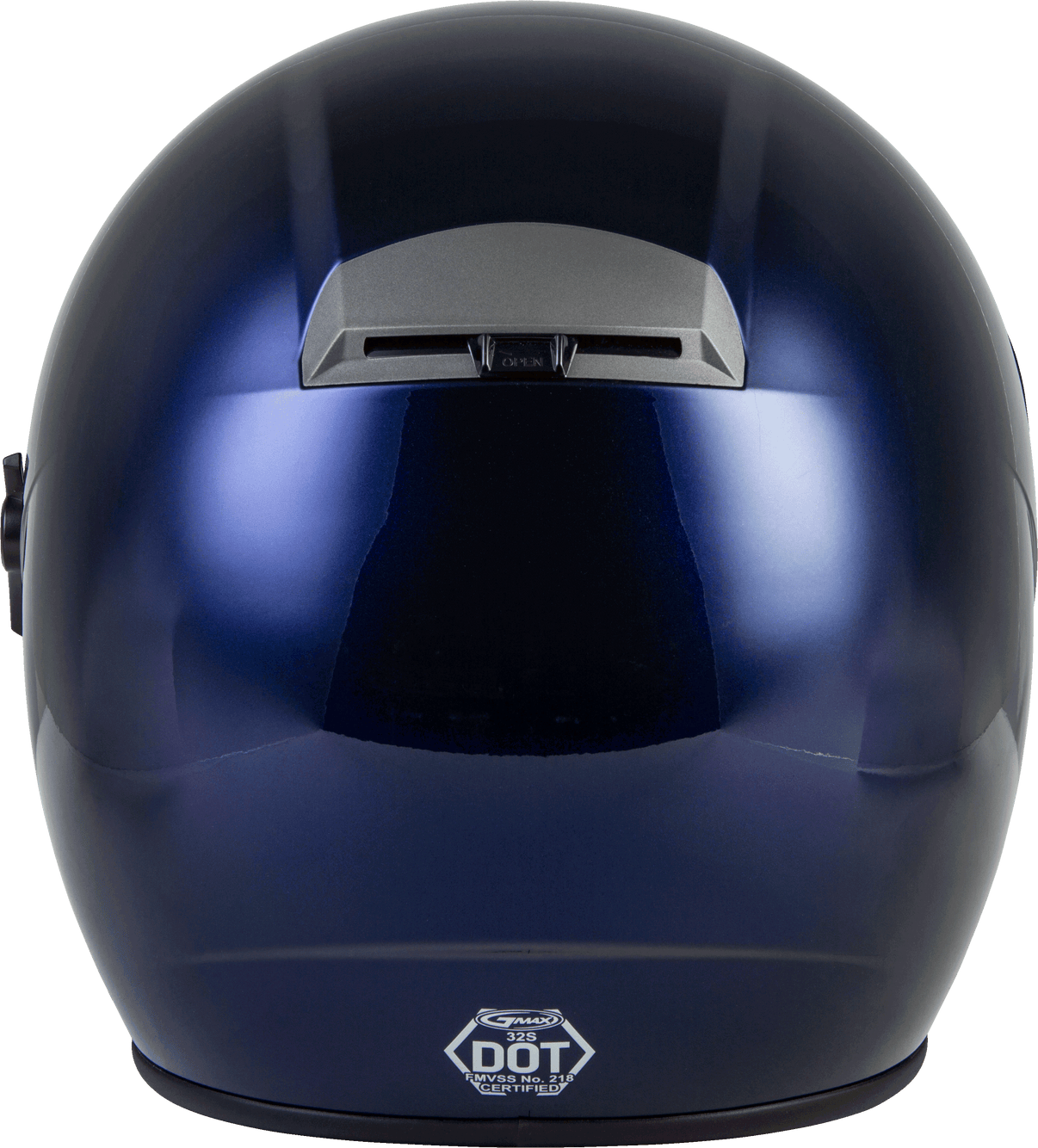 Gm 32 Open Face Helmet Blue Lg