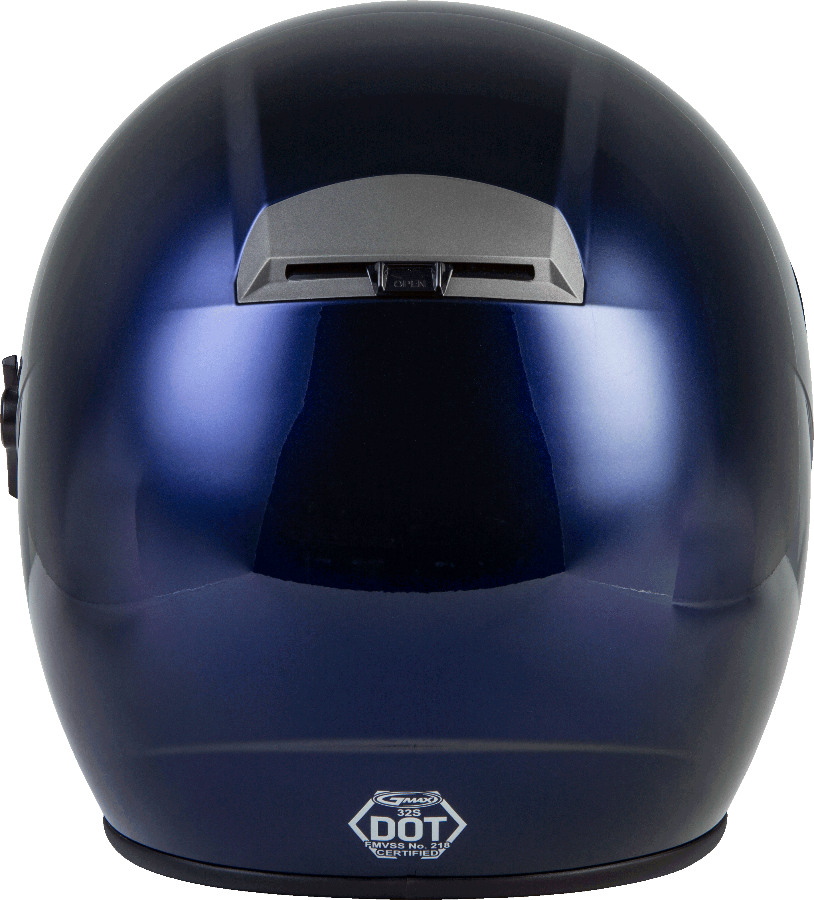 Gm 32 Open Face Helmet Blue Lg
