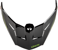Md 74 Visor W/Screws Spectre Black/Green