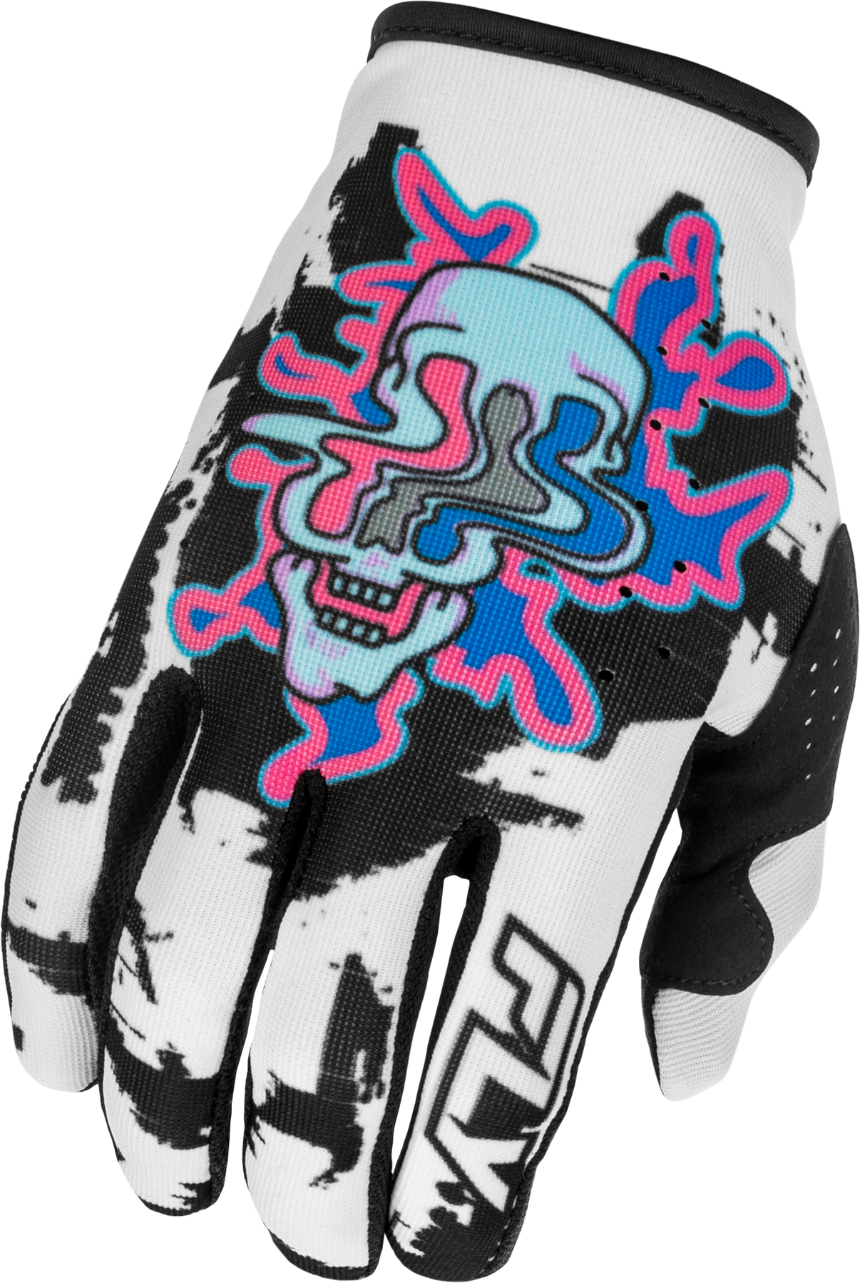 Lite Warp Gloves White/Blue/Pink Md