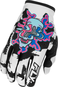 Lite Warp Gloves White/Blue/Pink Md