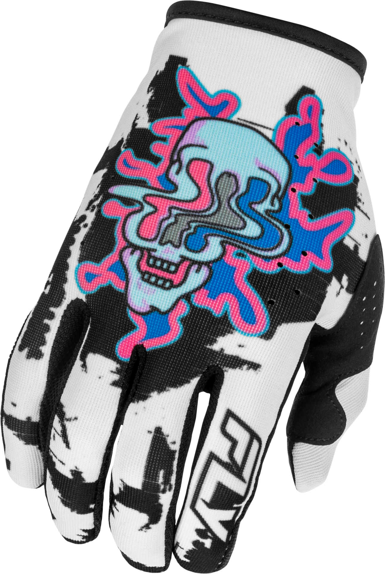 Lite Warp Gloves White/Blue/Pink Md