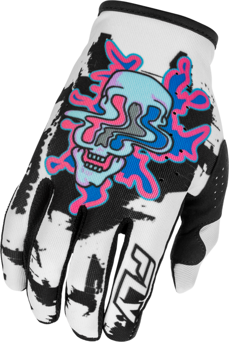 Lite Warp Gloves White/Blue/Pink Md