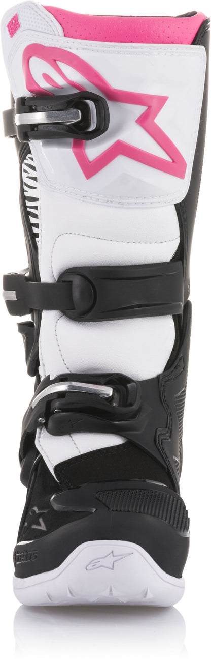 Alpinestars Stella Tech 3 Boots Black/White/Pink Size 08