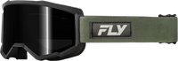 Focus Sand Goggle Green/Black W/ Dark Smoke Lens