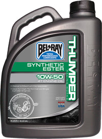 Bel-Ray Thumper Synthetic Ester 4T Engine Oil 10W-50 - Part Number 99550-B4LW