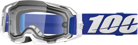 Armatic  Enduro Moto Goggle Blue Clear Lens