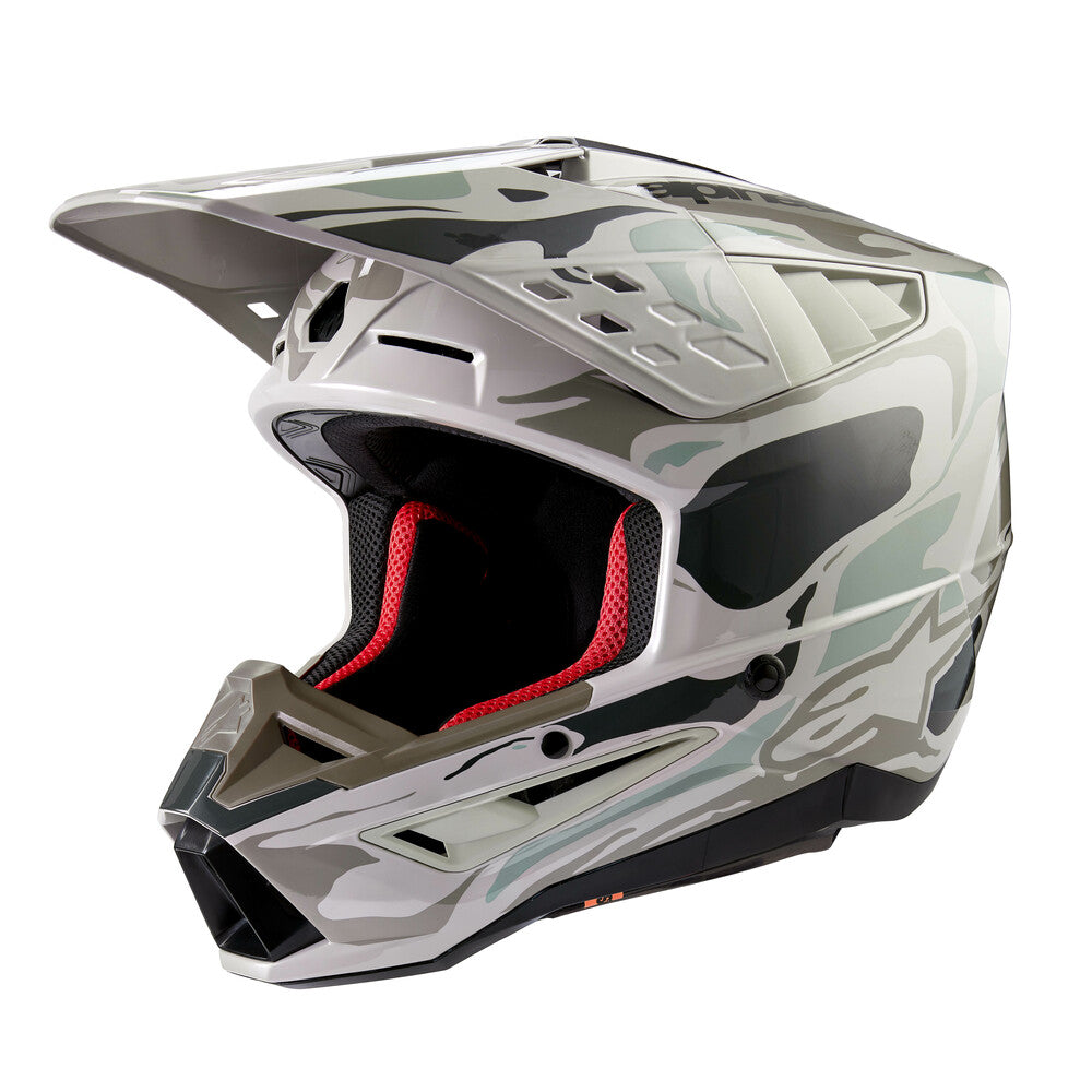 S M5 Mineral Helmet Warm Gry/Celadon Grn Glsy Sm