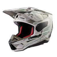 S M5 Mineral Helmet Warm Gry/Celadon Grn Glsy Sm