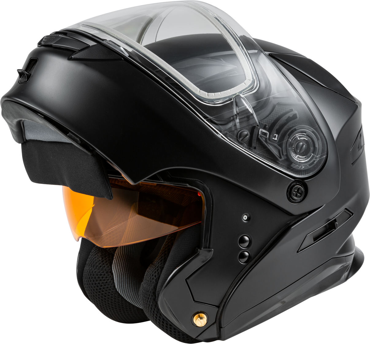 Md 01s Modular Snow Helmet Matte Black Xs