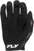 Youth Lite Outline Gloves Black/Red/Purple Yl