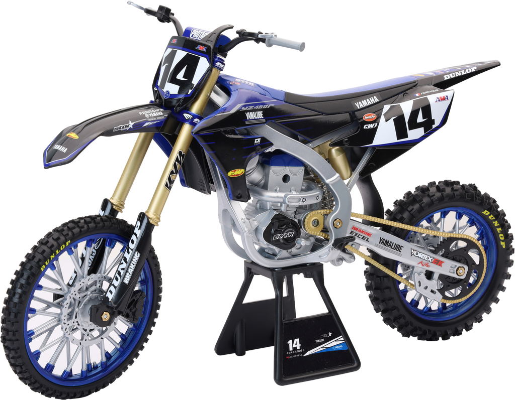 1:6 Scale Yamaha Factory Team Yz450 Dylan Ferandis #14