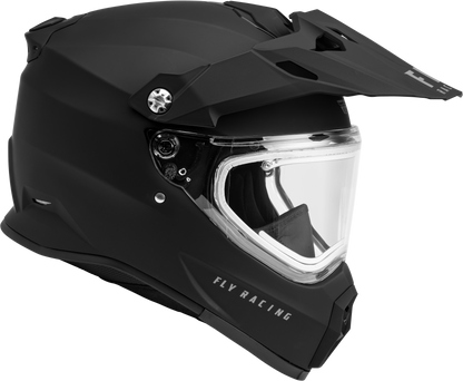 Trekker Cw Solid Helmet Elec Shld Matte Black Md