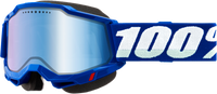 Accuri 2 Snowmobile Goggle Blue W/ Blue Mirror Lens