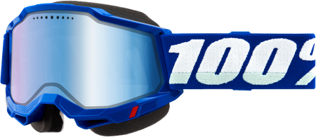 Accuri 2 Snowmobile Goggle Blue W/ Blue Mirror Lens