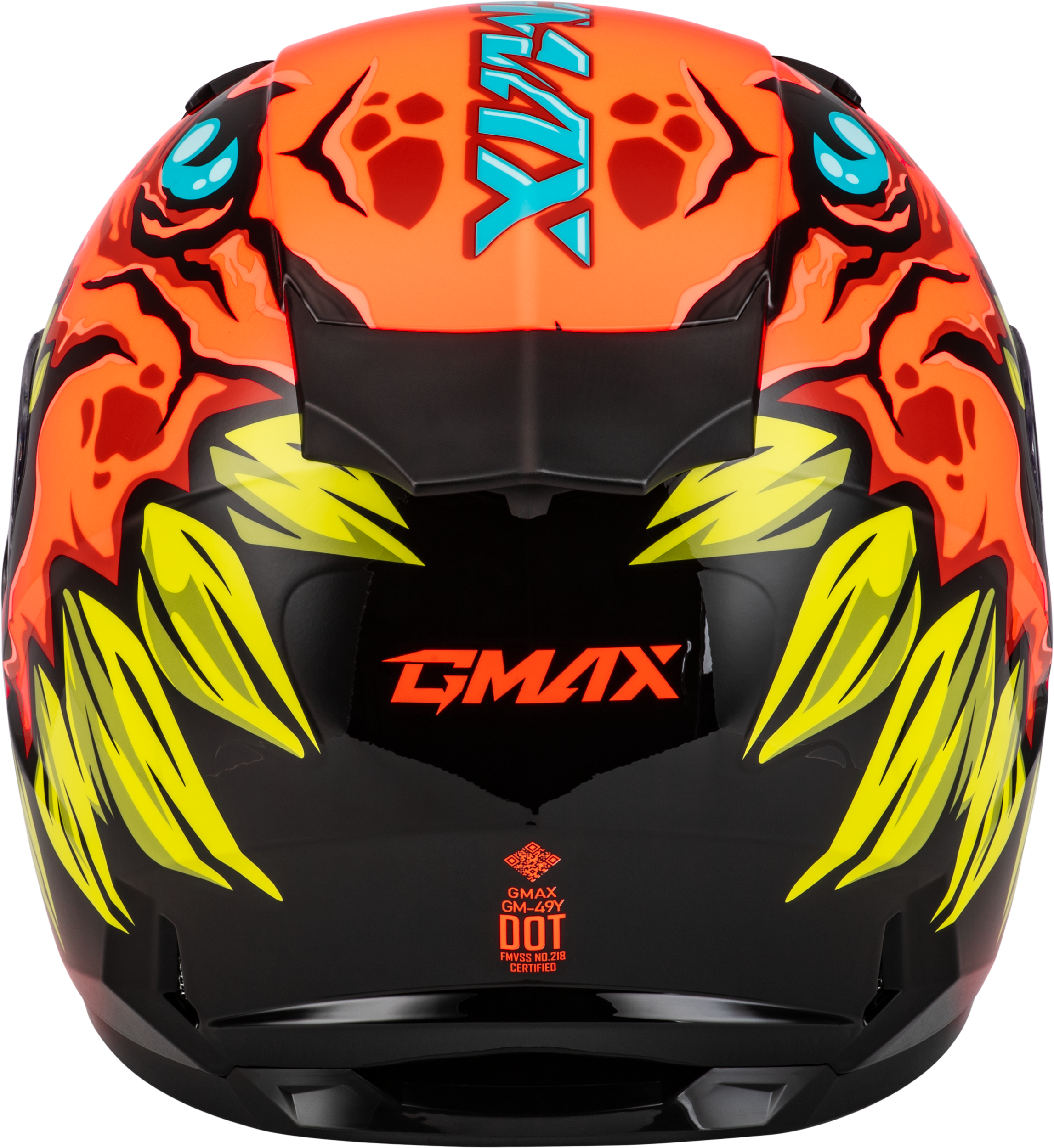 Youth Gm 49y Drax Snow Helmet Orange Ys