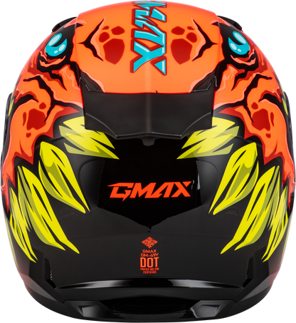 Youth Gm 49y Drax Snow Helmet Orange Ys